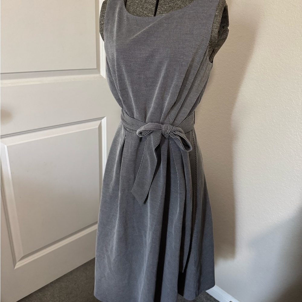 Elle Gray Midi Dress